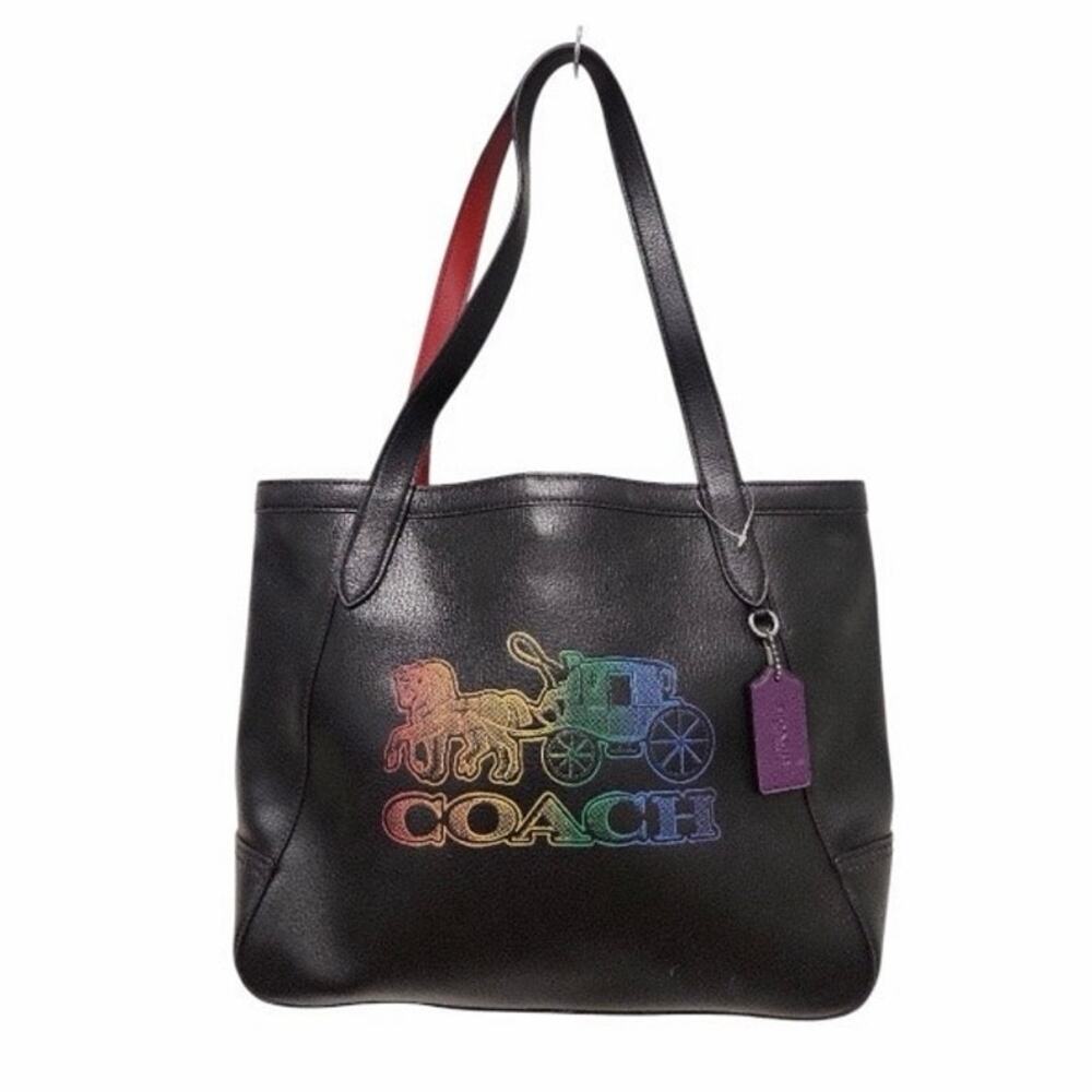 Coach Ombré Embossed Horse and Carriage Leather Tote NWT - Picture 2 of 7